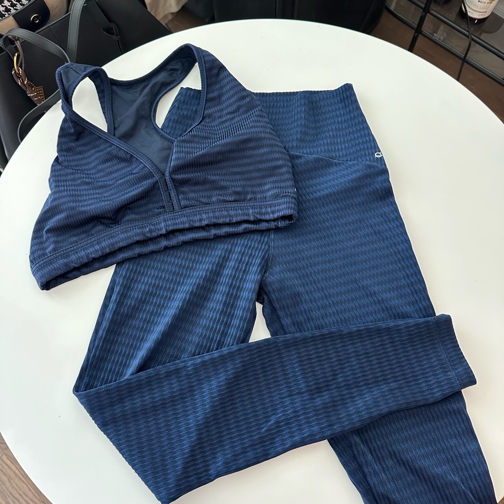 Blue Workout Set